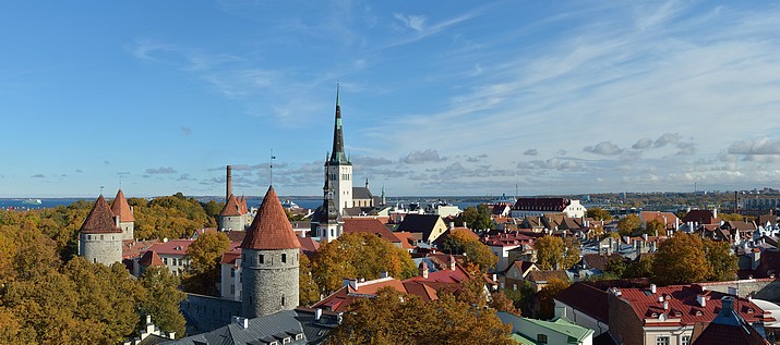 Estlands Hauptstadt Tallinn