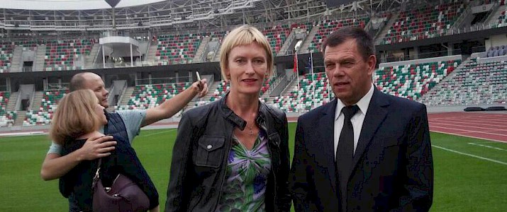 Wassilij Alekseenko, Generaldirektor Dynamo-Stadion Minsk