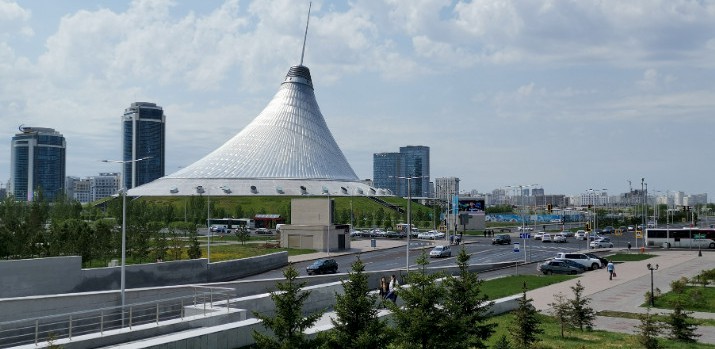 Khan Shatyr von Norman Foster in Astana Kasachstan