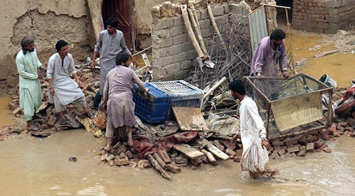 Flutkatastrophe in Pakistan