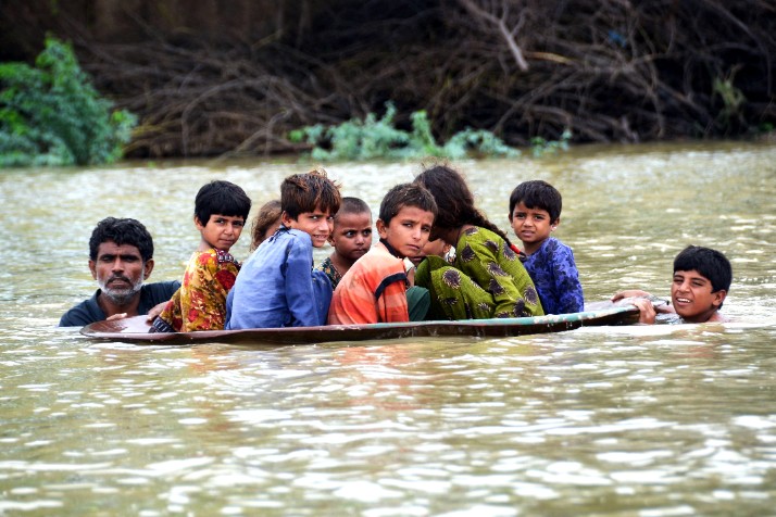 Flutkatastrophe in Pakistan