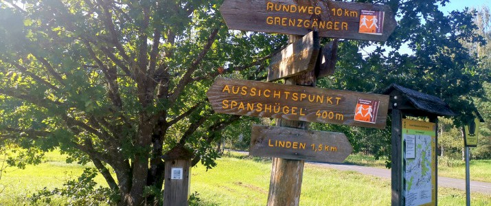 Grenzgänger Wanderweg Franken