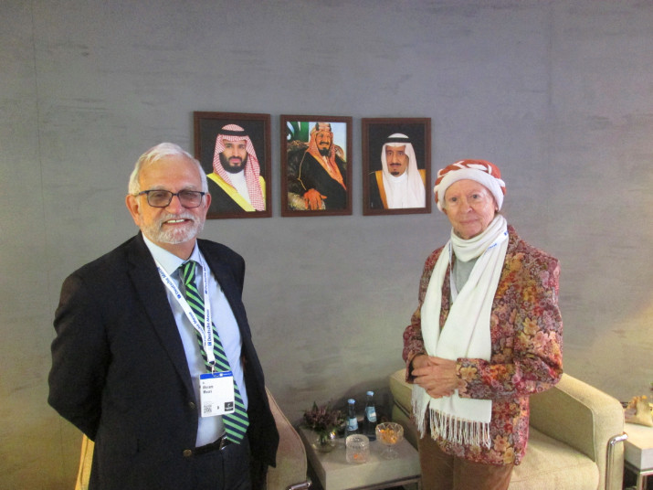 Dr. Akram Masri und Barbara Schumacher