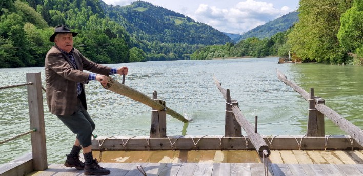 Rafting auf der Drau, Slowenien