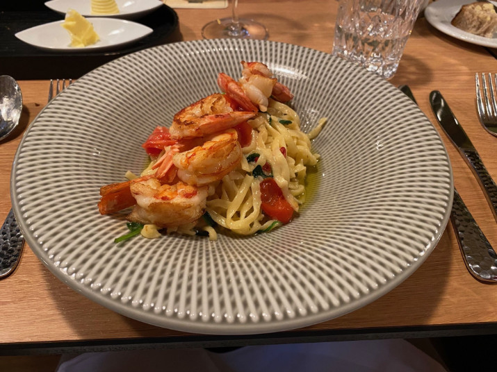 Linguine mit argentinischen Wildfang-Rotgarnelen