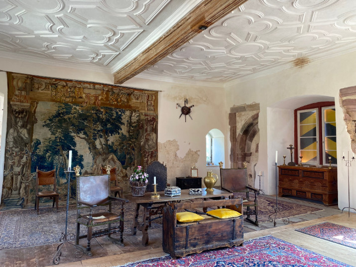 Rittersaal auf der Gamburg